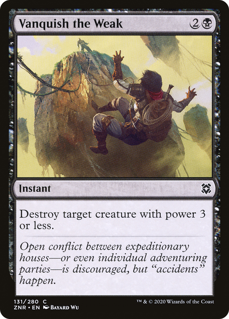 Vaincre les faibles [Zendikar Rising] 
