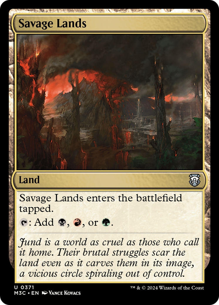 Terres sauvages [Commandant Modern Horizons 3] 