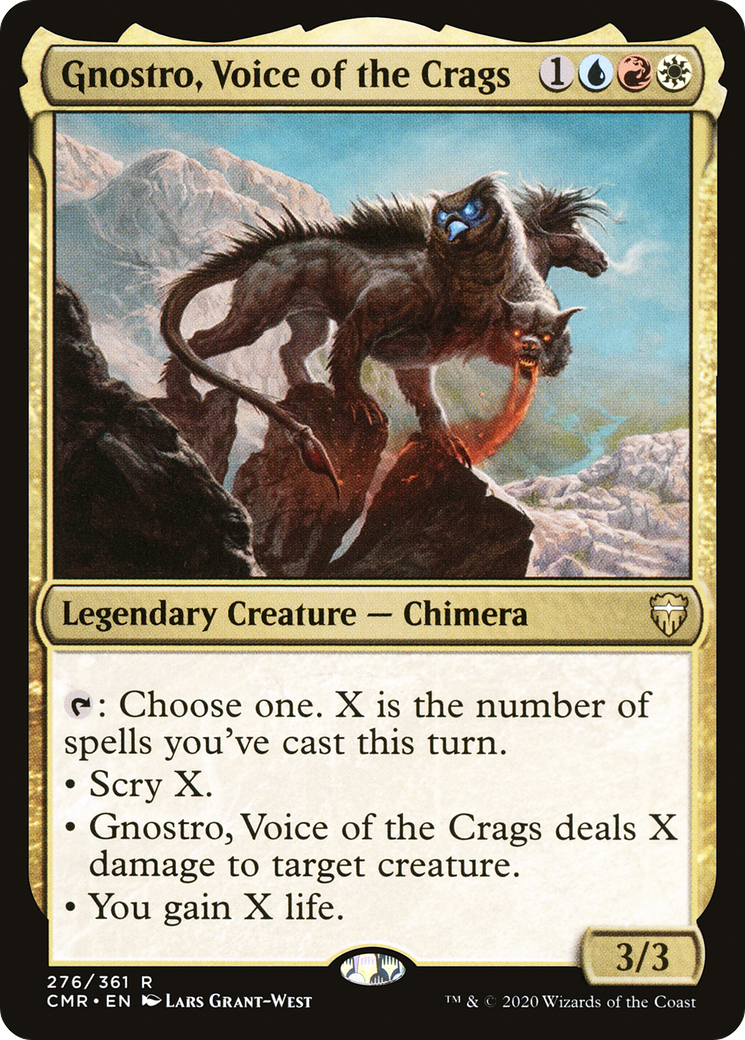 Gnostro, voix des rochers [Commander Legends] 