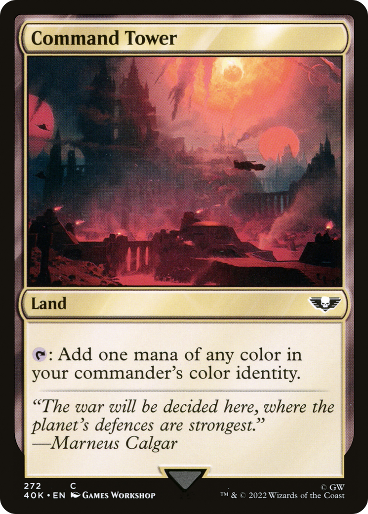 Tour de commandement (272) [Warhammer 40,000] 