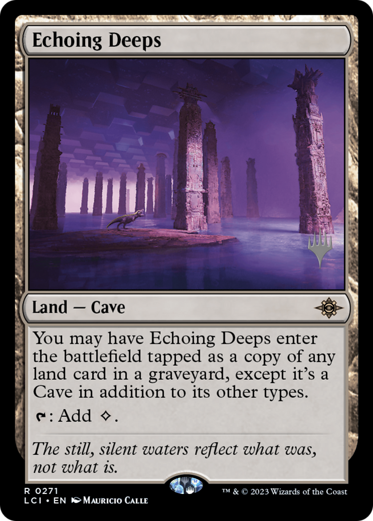 Echoing Deeps (Pack Promo) [Les Cavernes Perdues d'Ixalan Promos] 