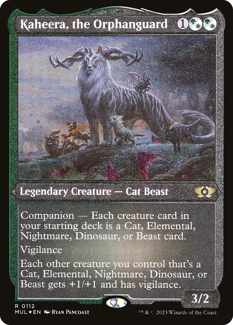 Kaheera, la garde orpheline (Foil Etched) [Légendes multivers] 