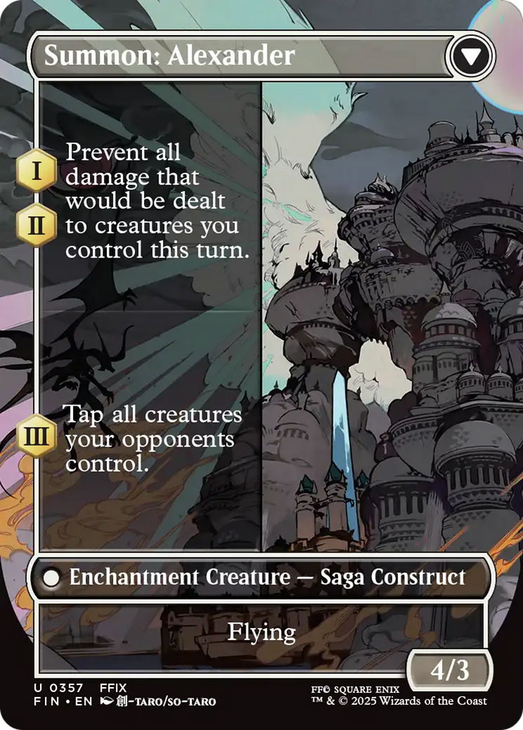 Crystal Fragments (Borderless) (FIN-357) - FINAL FANTASY: (enchantment) (Borderless) Foil
