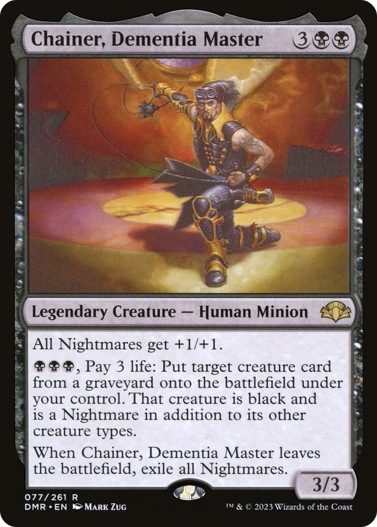 Chainer, maître de la démence [Dominaria Remastered] 