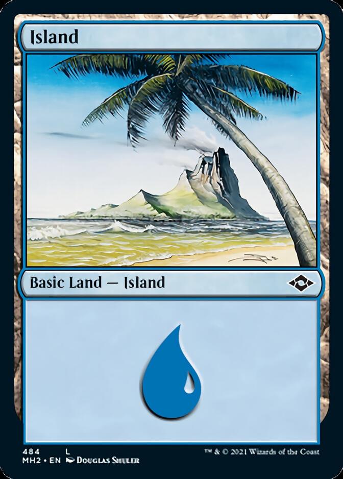 Île (484) (feuille gravée) [Horizons modernes 2] 