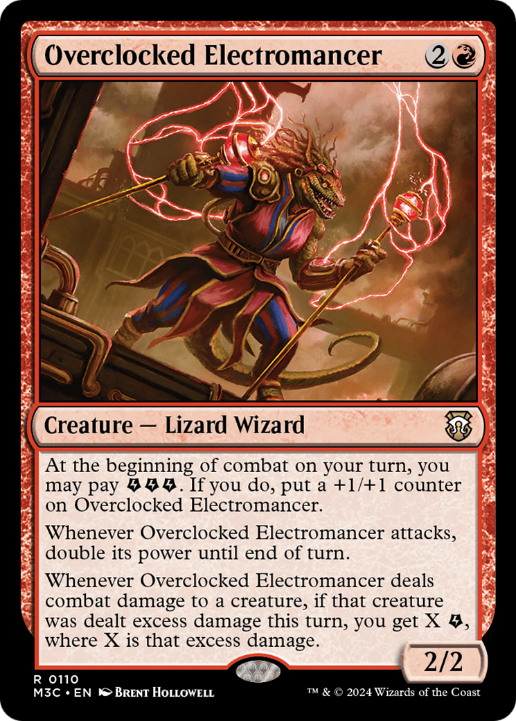 Électromancien overclocké [Modern Horizons 3 Commander] 