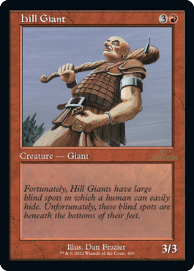 Hill Giant (Rétro) [Édition 30e anniversaire] 