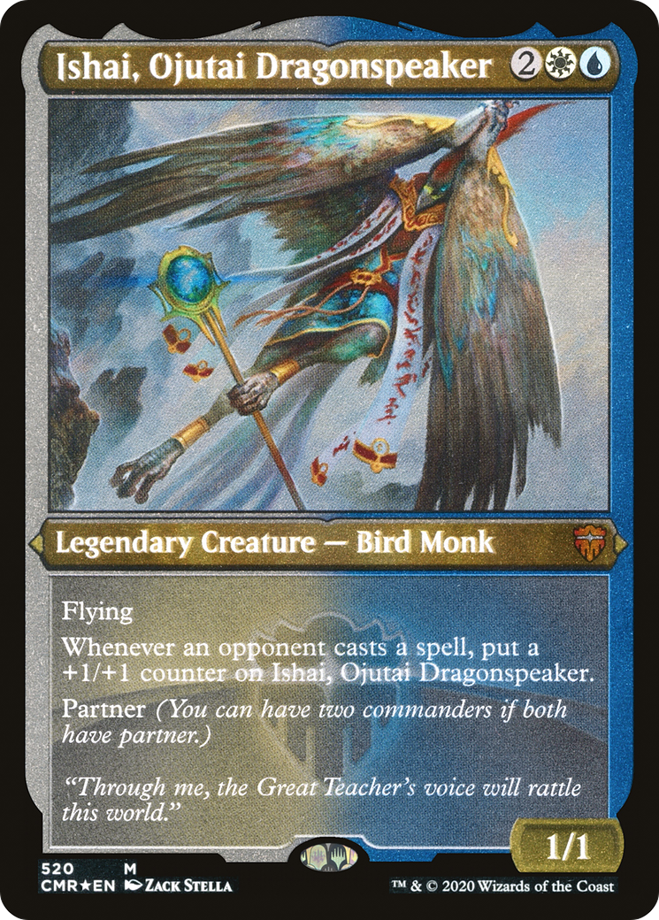 Ishai, Ojutai Dragonspeaker (Gravé) [Commander Legends] 