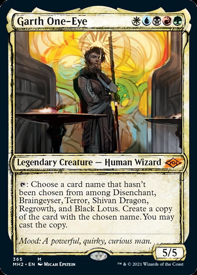 Garth One-Eye (Showcase) (MH2-365) - Modern Horizons 2: (Showcase)