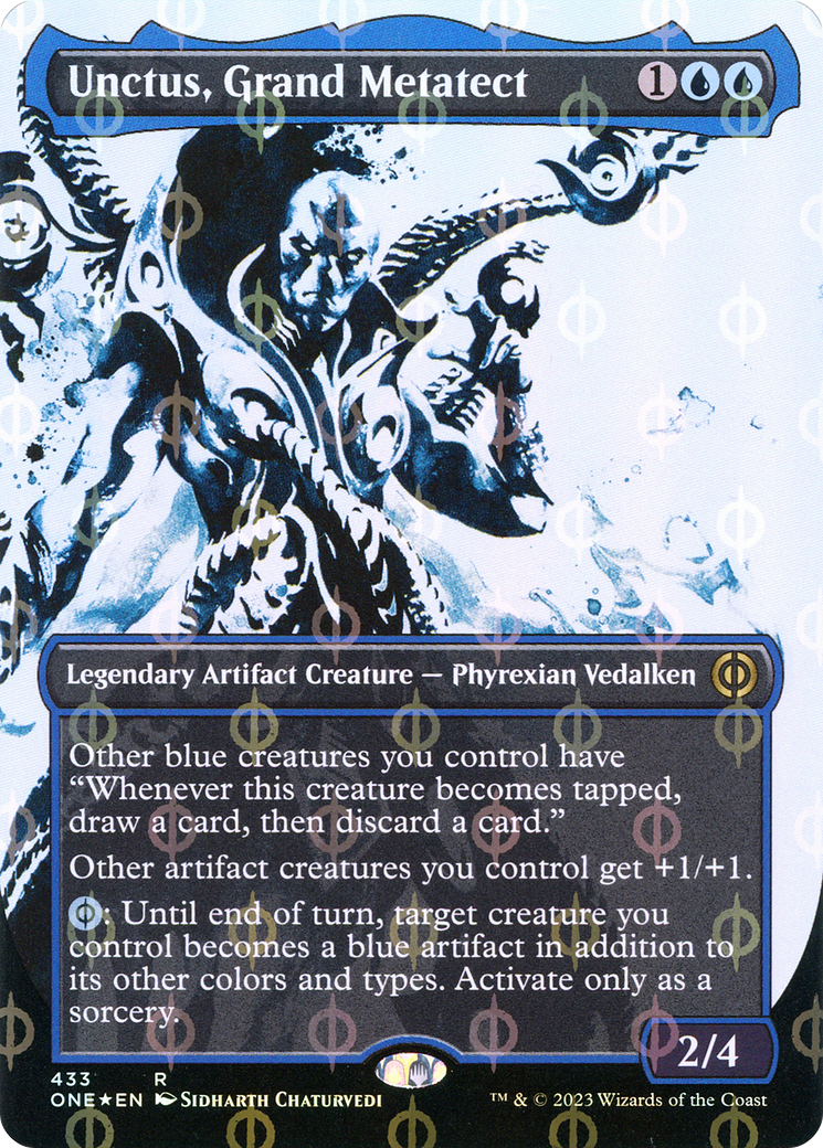 Unctus, Grand Metatect (Feuille Ichor Step-and-Compleat sans bordure) [Phyrexia : Tous seront un] 