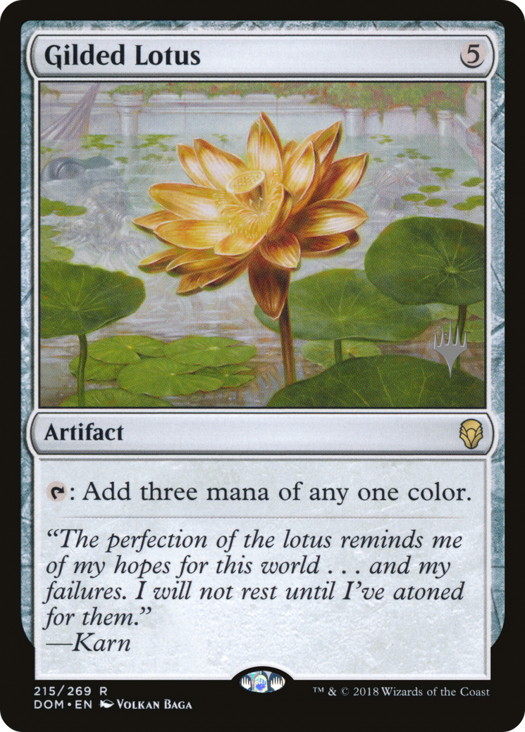 Lotus doré (Pack promotionnel) [Dominaria Promos] 