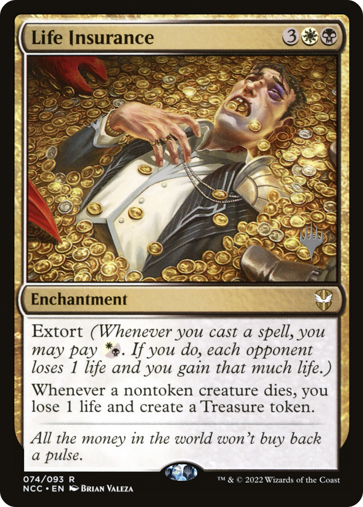 Life Insurance (PPSNC-74P) - New Capenna Commander Promos Foil