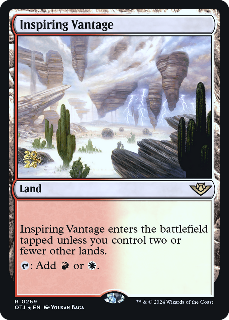 Inspiring Vantage (OTJ) [Promotions avant-première des Hors-la-loi de Thunder Junction] 