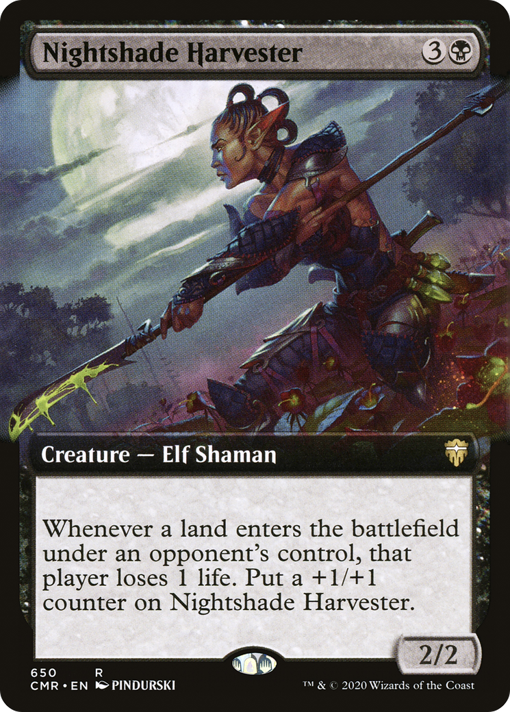Moissonneur de morelle (art étendu) [Commander Legends] 
