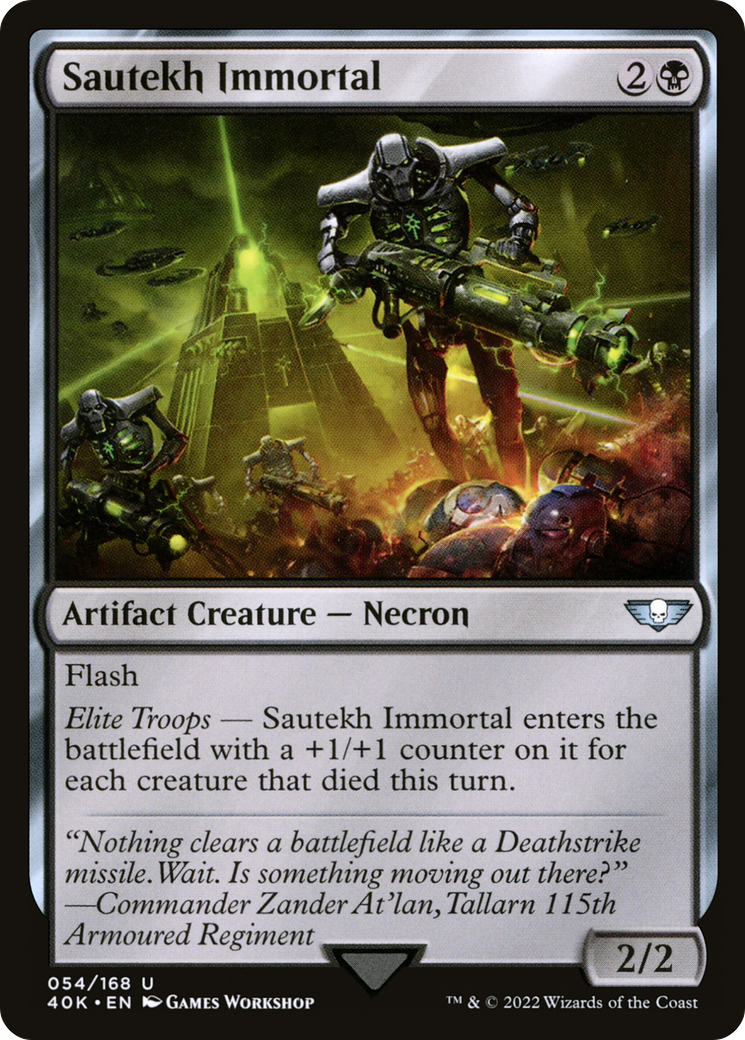 Sautekh Immortel [Warhammer 40,000] 