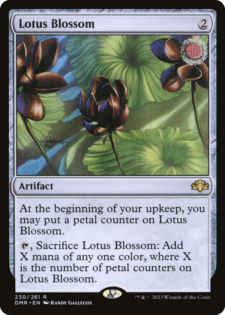Fleur de Lotus [Dominaria Remastered] 