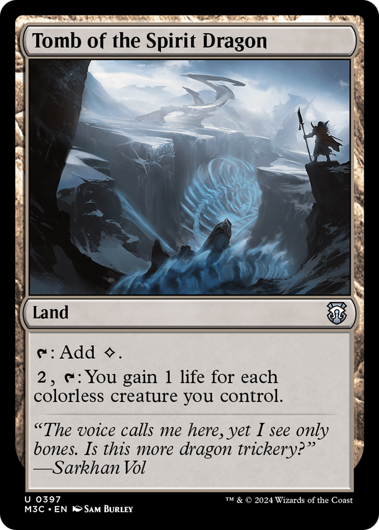 Tombeau du dragon spirituel [Modern Horizons 3 Commander] 