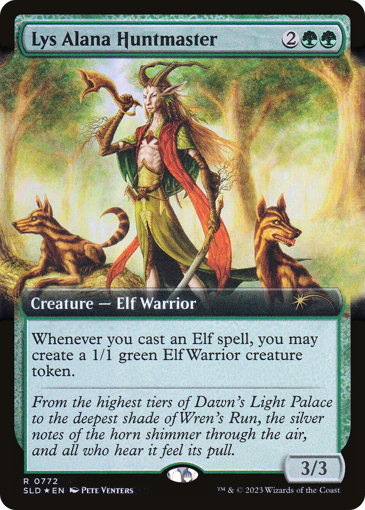 Lys Alana Huntmaster (Extended Art) [Secret Lair Drop Series] 