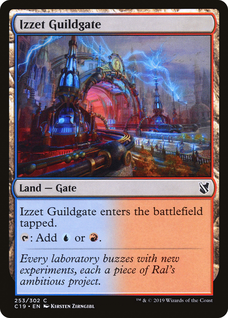 Porte de la guilde d'Izzet [Commandant 2019] 