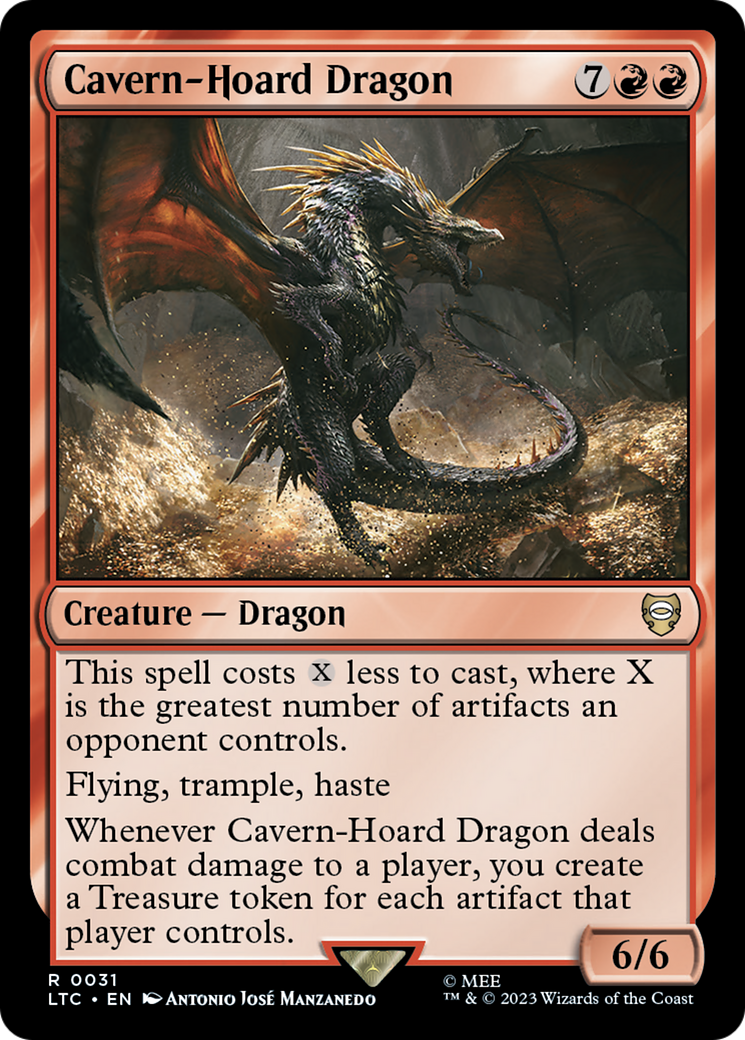 Dragon Cavern-Hoard [Le Seigneur des Anneaux : Contes du Commandant de la Terre du Milieu] 