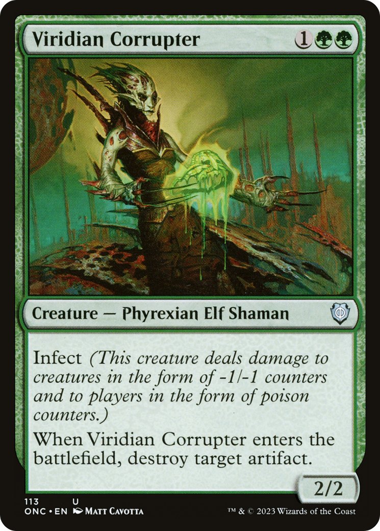 Corrupteur viridien [Phyrexia : Tous seront un seul commandant] 