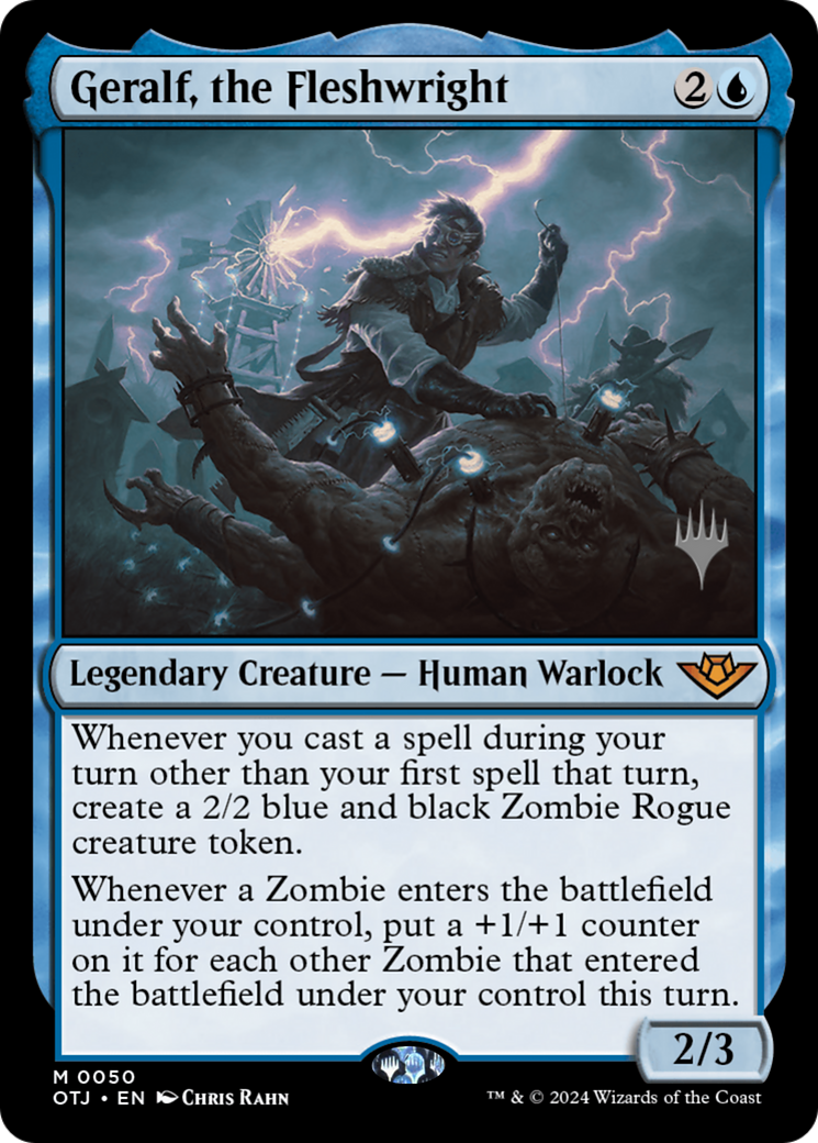 Geralf, le Fleshwright (Pack promotionnel) [Promotions des hors-la-loi de Thunder Junction] 
