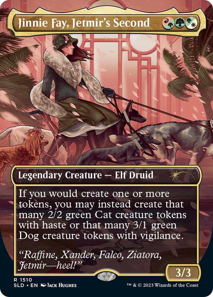Jinnie Fay, deuxième de Jetmir // Jinnie Fay, deuxième de Jetmir [Secret Lair Commander Deck : Il pleut des chats et des chiens] 