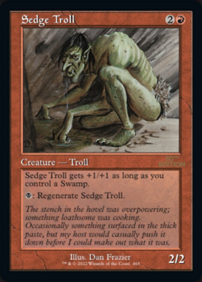 Sedge Troll (Rétro) [Édition 30e anniversaire] 