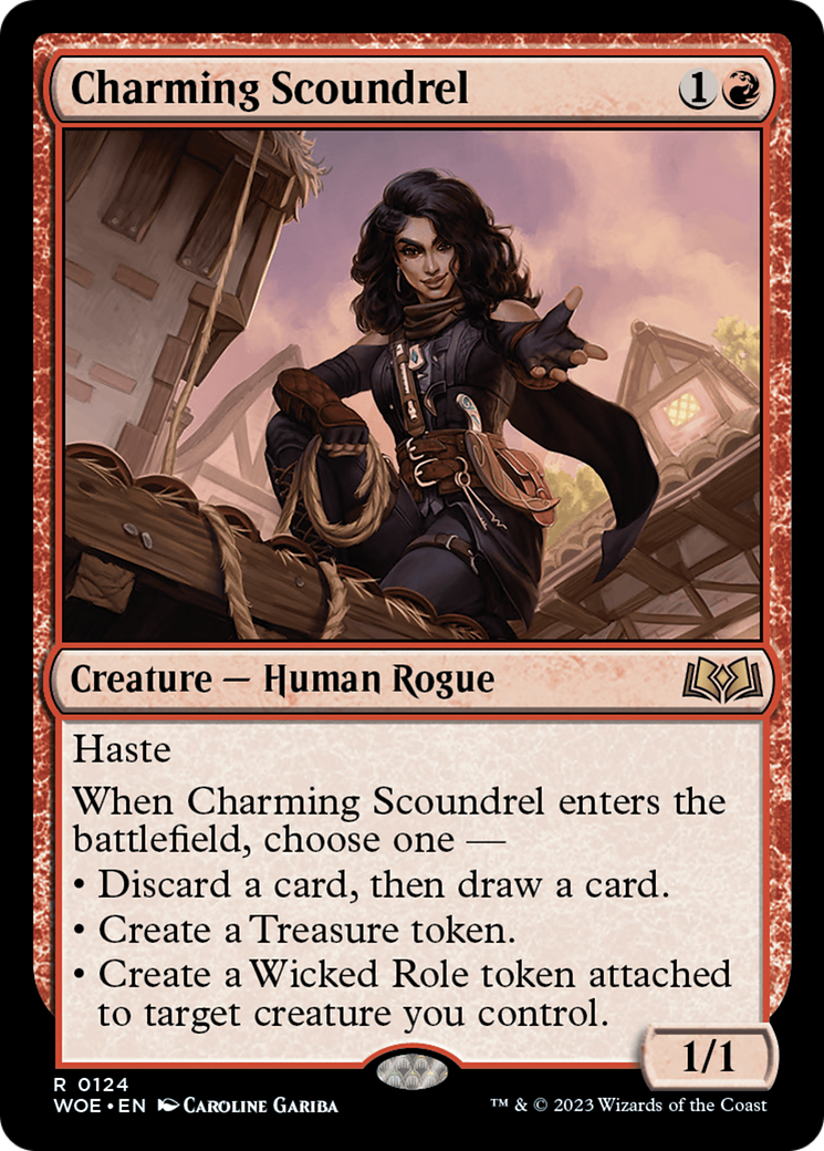 Charming Scoundrel (WOE-124) - Wilds of Eldraine