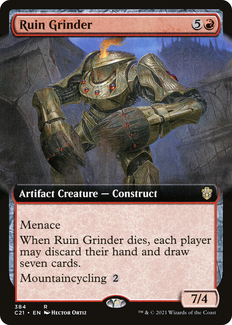 Broyeur de ruines (art étendu) [Commander 2021] 