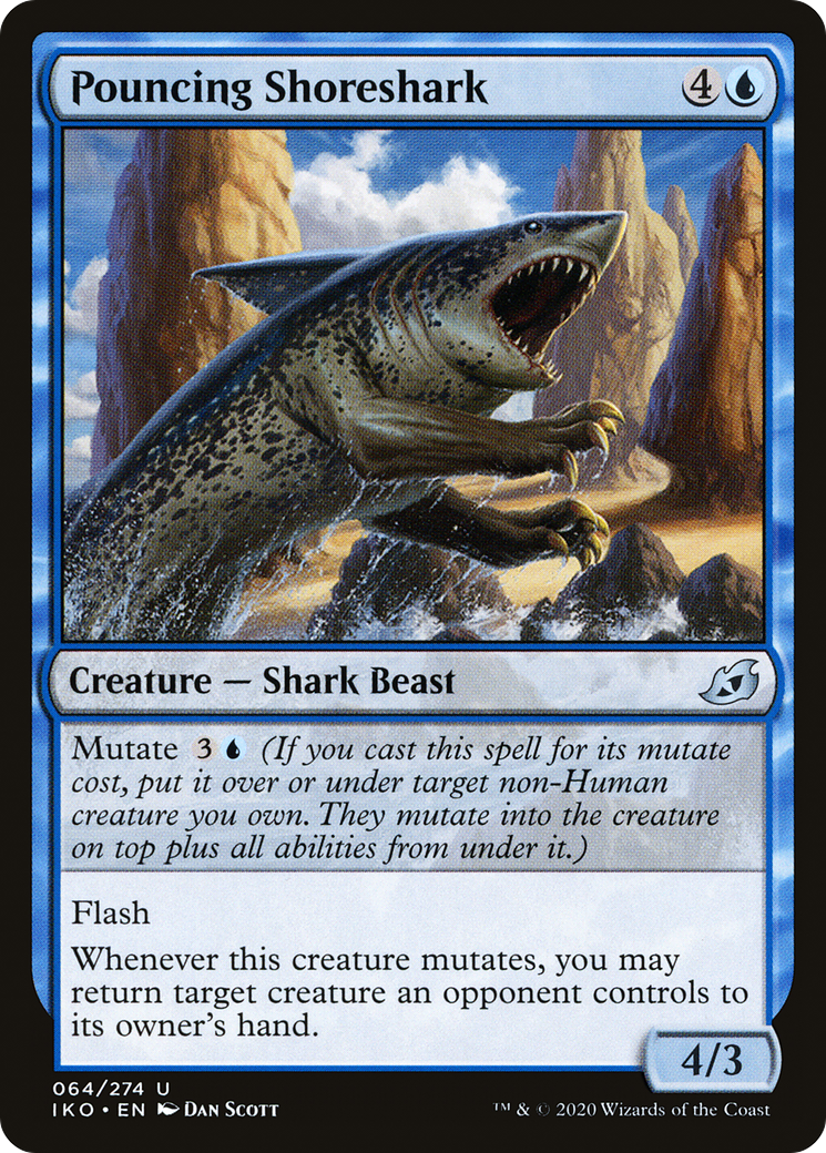 Requin du rivage bondissant [Ikoria : repaire des béhémoths] 