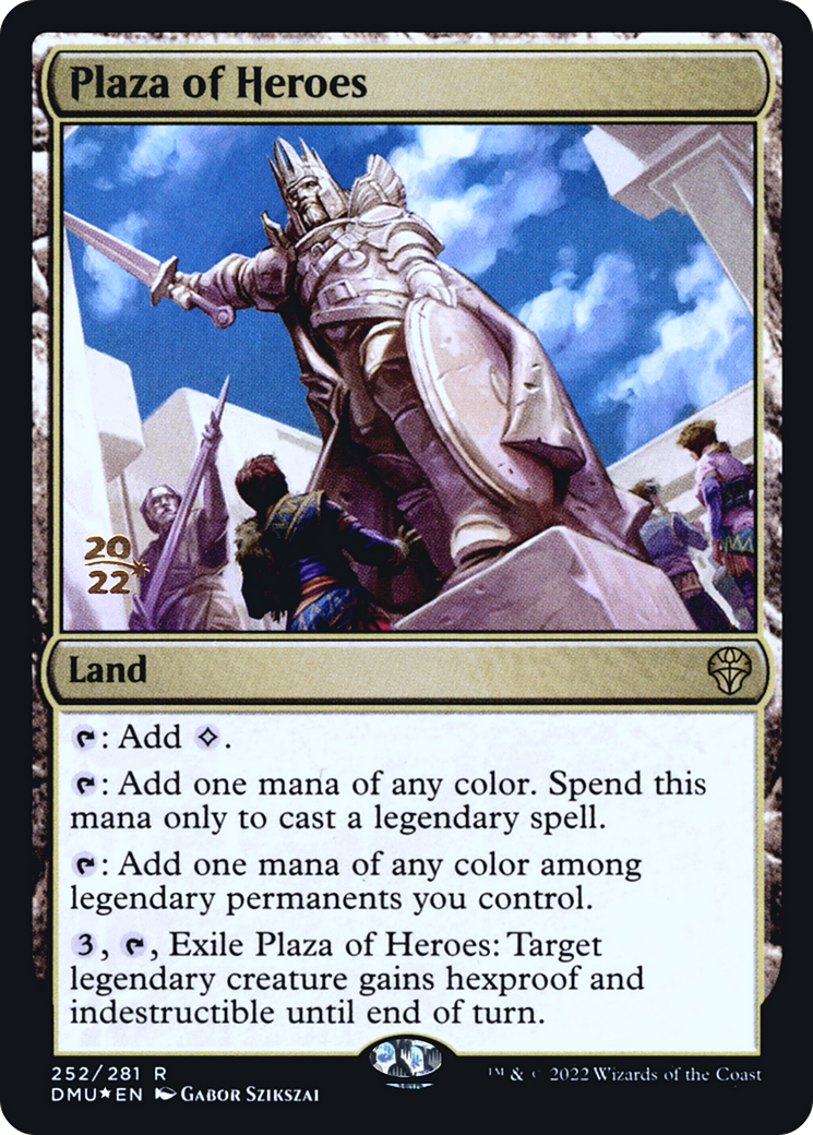 Plaza of Heroes [Promotions avant-première de Dominaria United] 