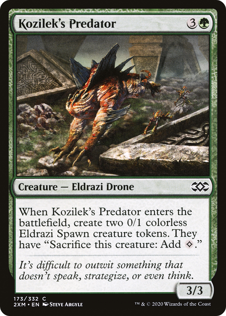 Le prédateur de Kozilek [Double Masters] 