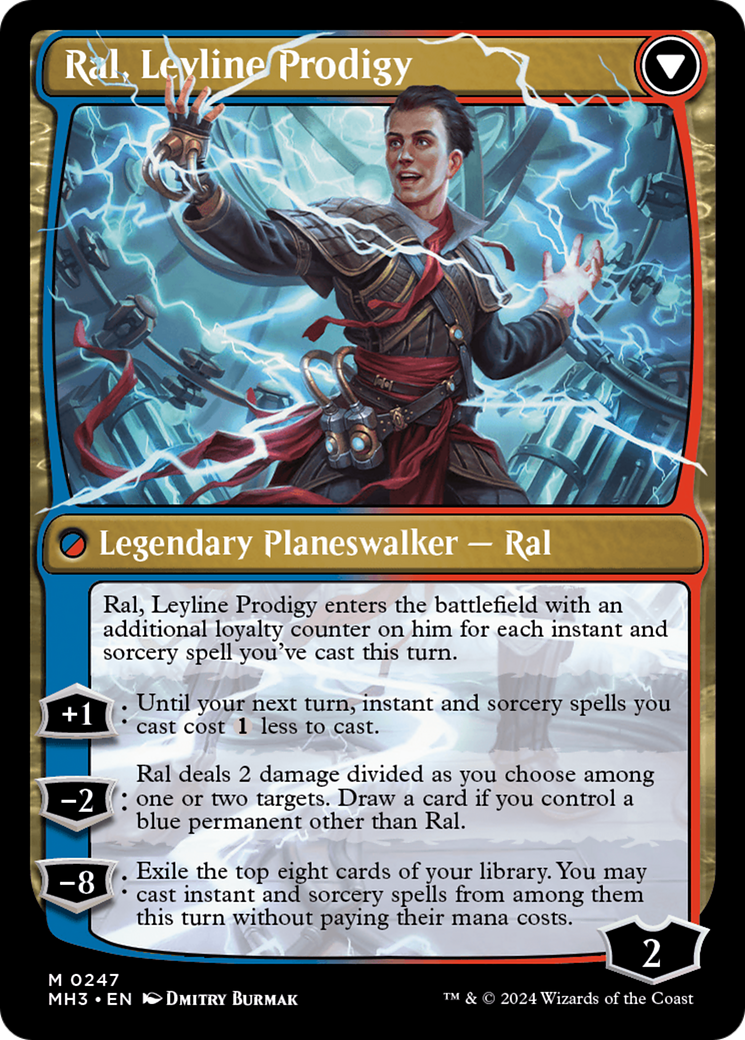 Ral, mage de la mousson // Ral, prodige des lignes ley [Modern Horizons 3] 