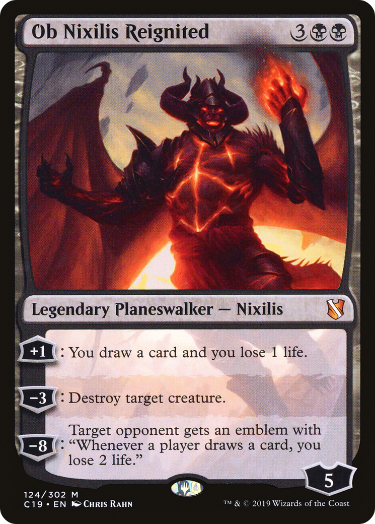 Ob Nixilis relancé [Commandant 2019] 