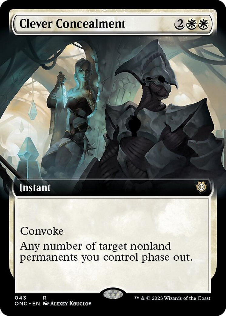 Dissimulation intelligente (art étendu) [Phyrexia : tous seront un seul commandant] 