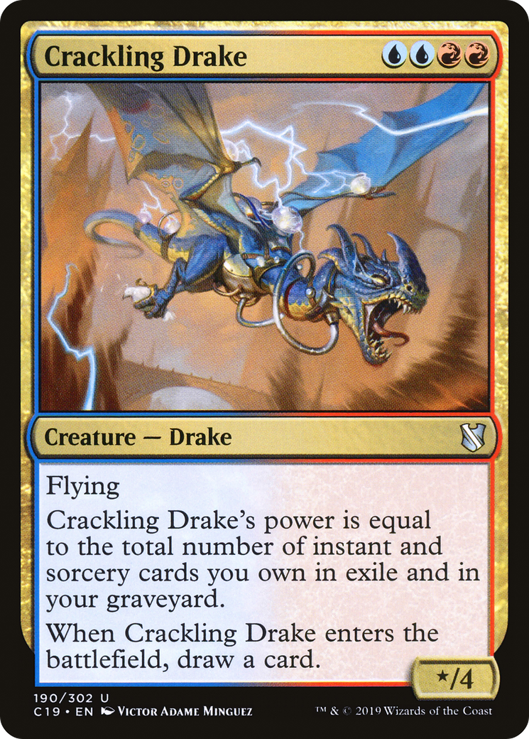 Drake crépitant [Commander 2019] 