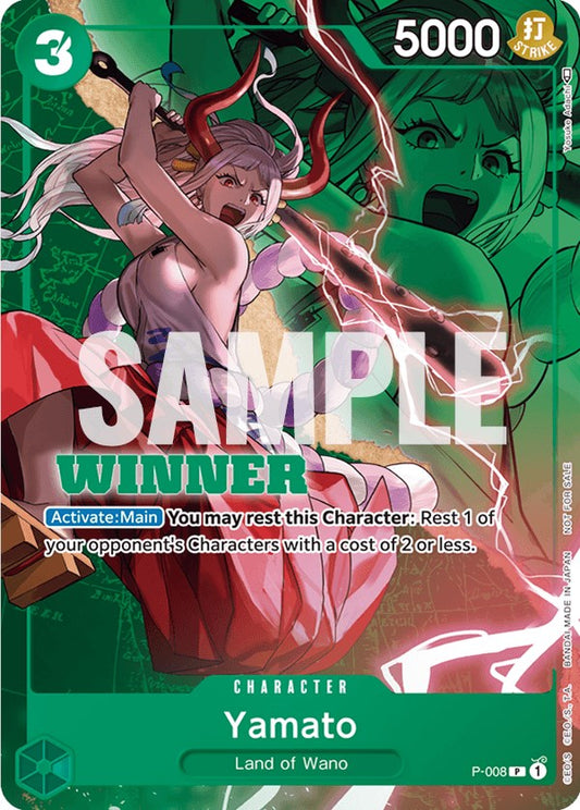 Yamato (P-008) (Winner Pack Vol. 1) [Cartes promotionnelles One Piece] 