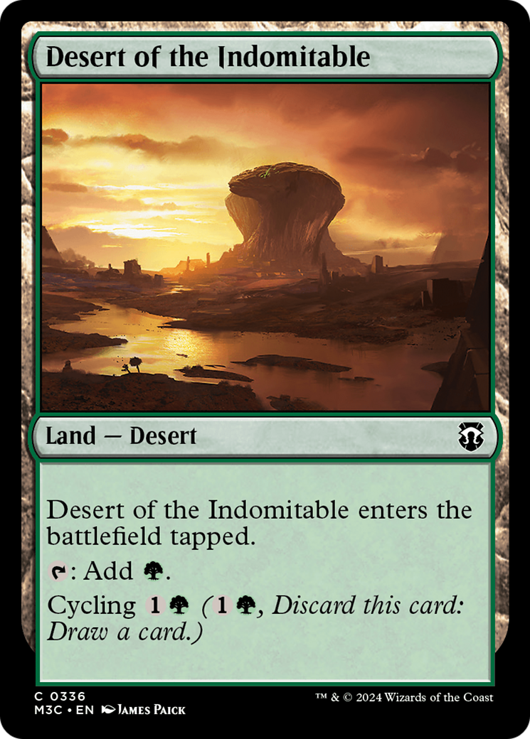 Désert des Indomptables [Modern Horizons 3 Commander] 