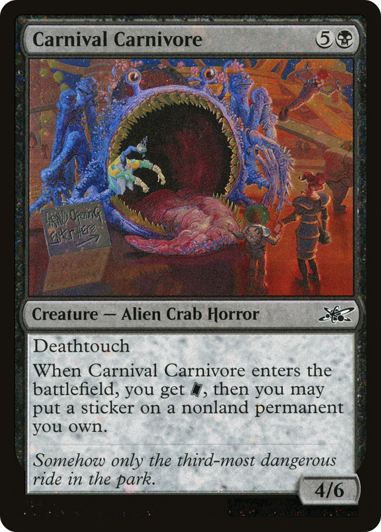 Carnivore de carnaval (Galaxy Foil) [Unfinity] 