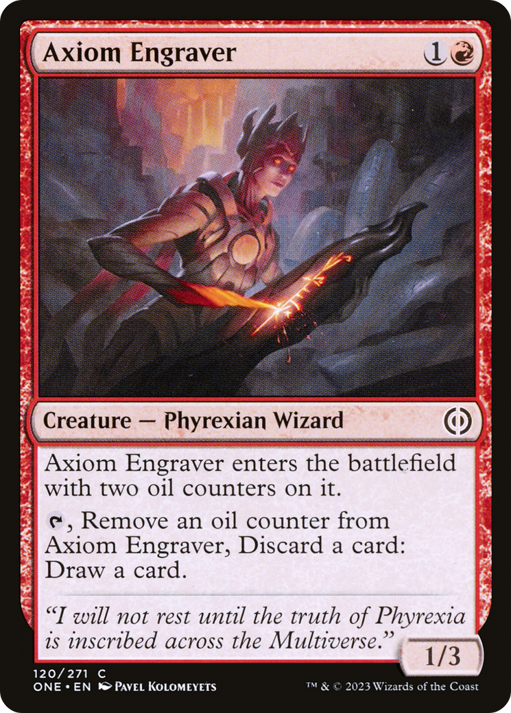 Graveur Axiom [Phyrexia : Tous seront un] 