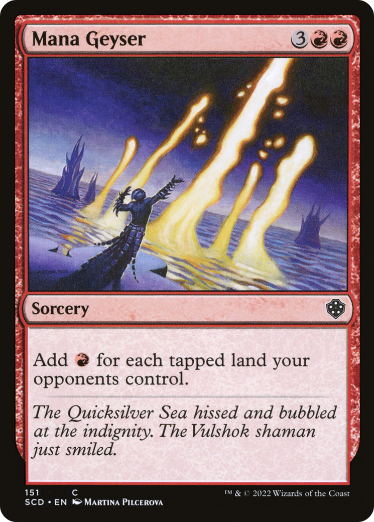 Mana Geyser [Decks de commande de démarrage] 