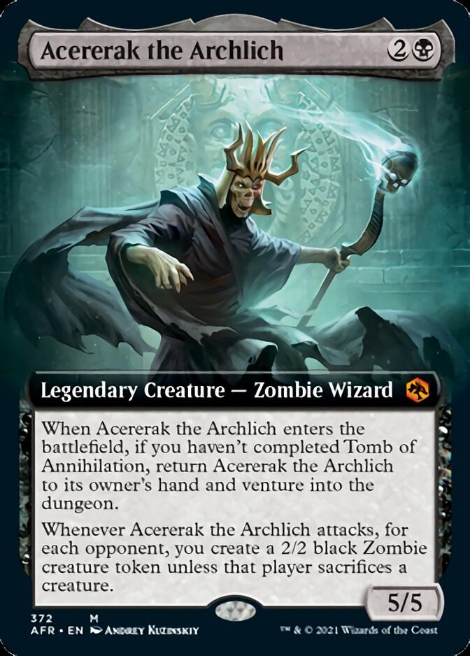 Acererak l'Archlich (Extended Art) [Donjons &amp; Dragons : Aventures dans les royaumes oubliés] 