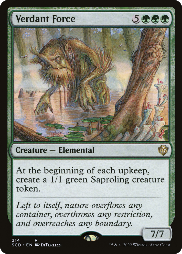 Force verdoyante [Decks de commande de démarrage] 