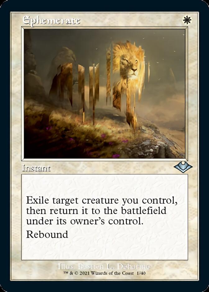 Éphémérat (Retro Foil Etched) [Horizons modernes] 