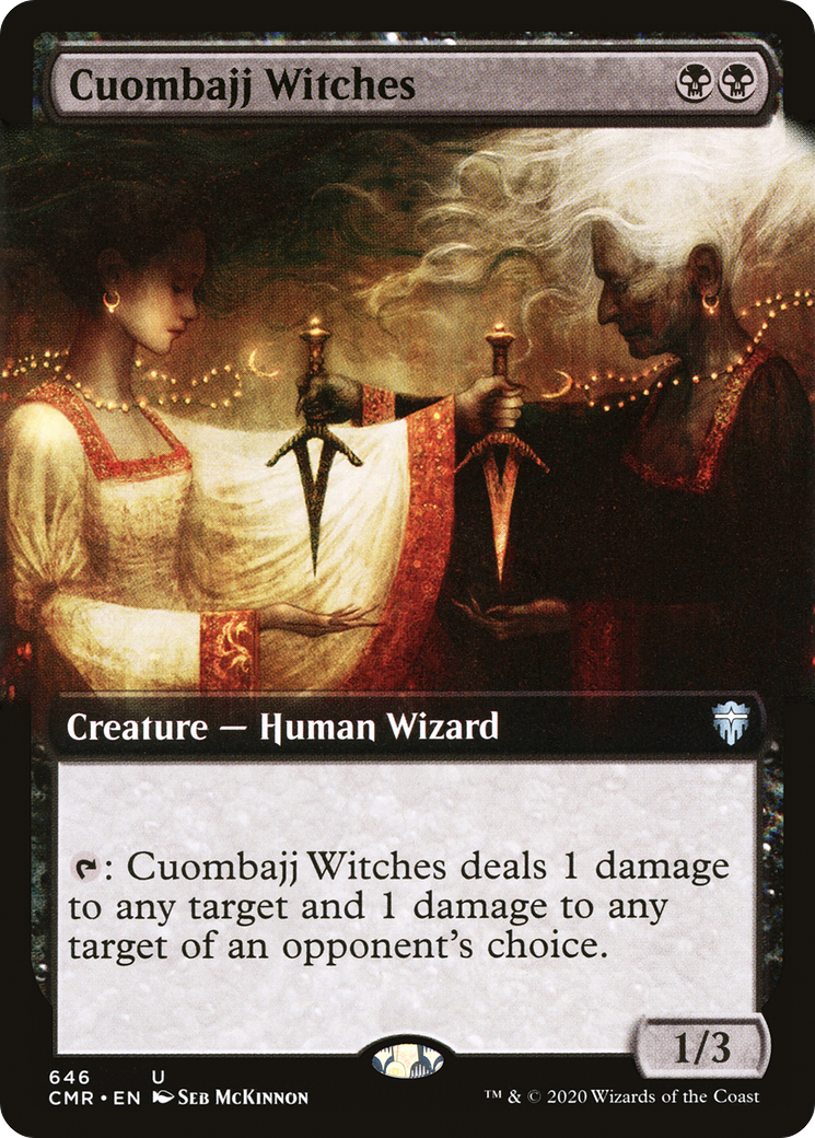 Sorcières Cuombajj (Art étendu) [Commander Legends] 