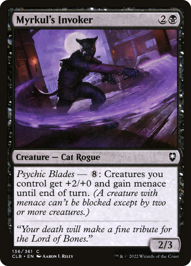 Invocateur de Myrkul [Commander Legends : Bataille de Baldur's Gate] 