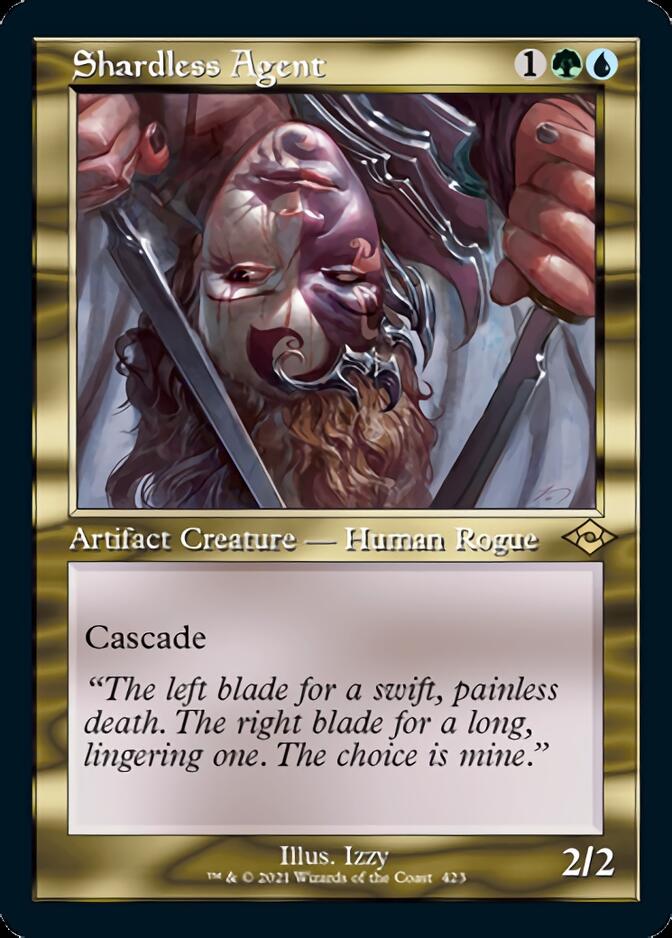 Agent sans éclat (rétro gravé sur feuille) [Modern Horizons 2] 