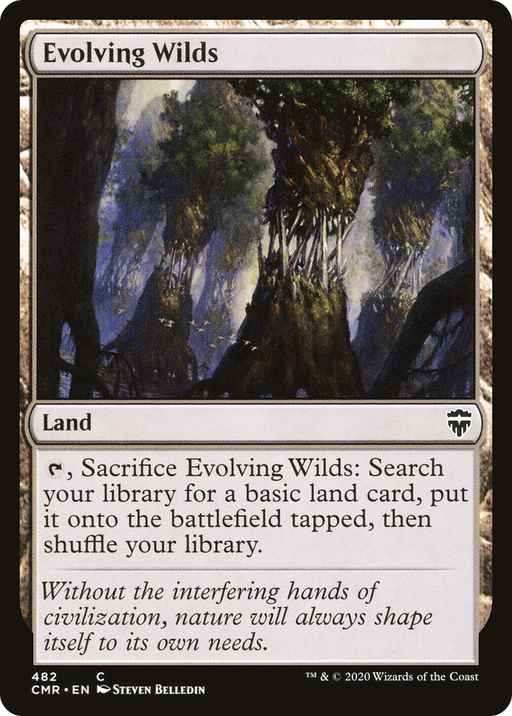 Terres sauvages en évolution [Commander Legends] 