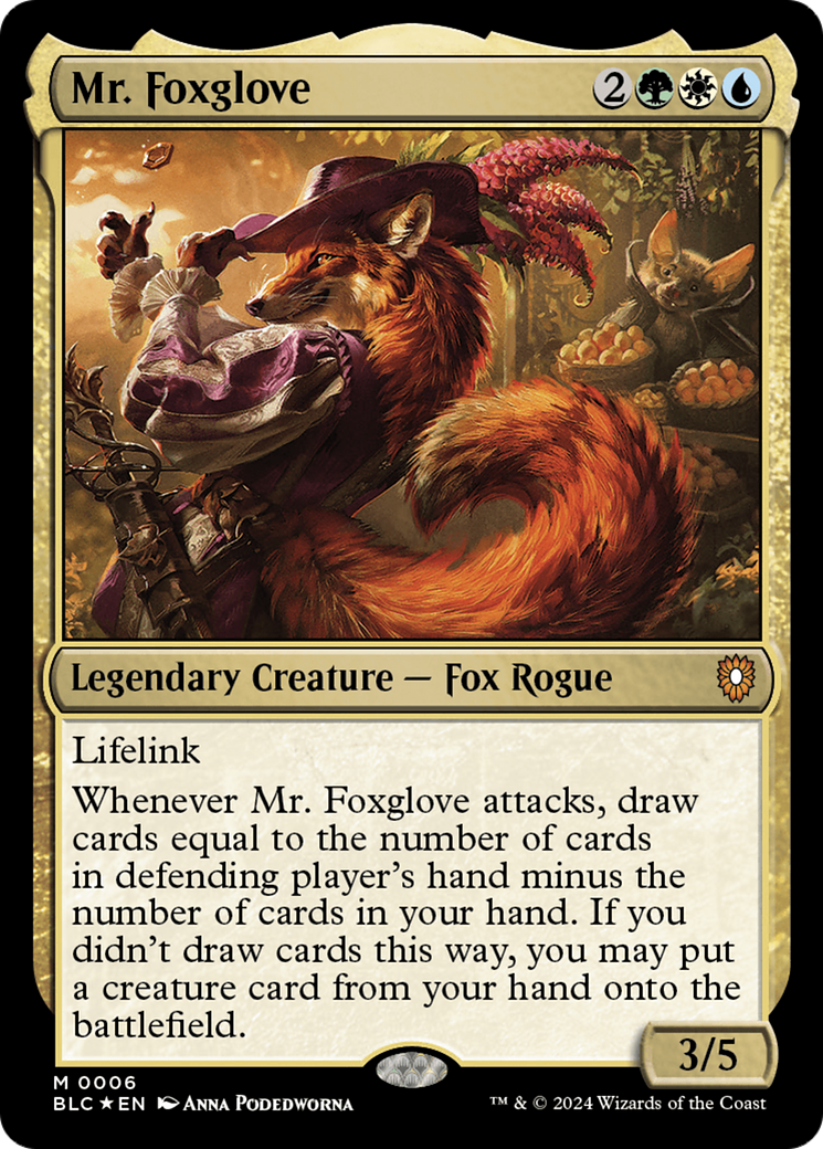M. Foxglove [Commandant Bloomburrow] 